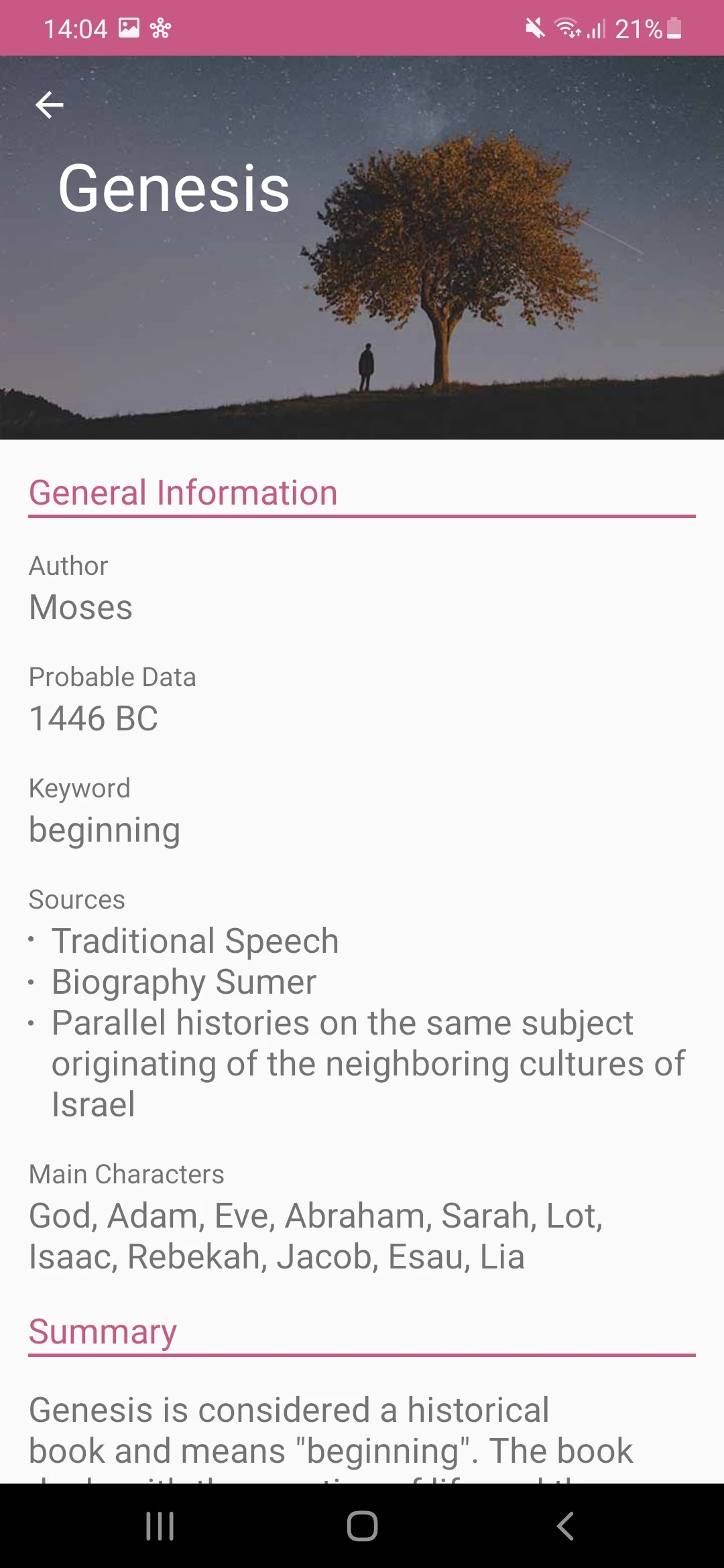 Woman Bible screenshot