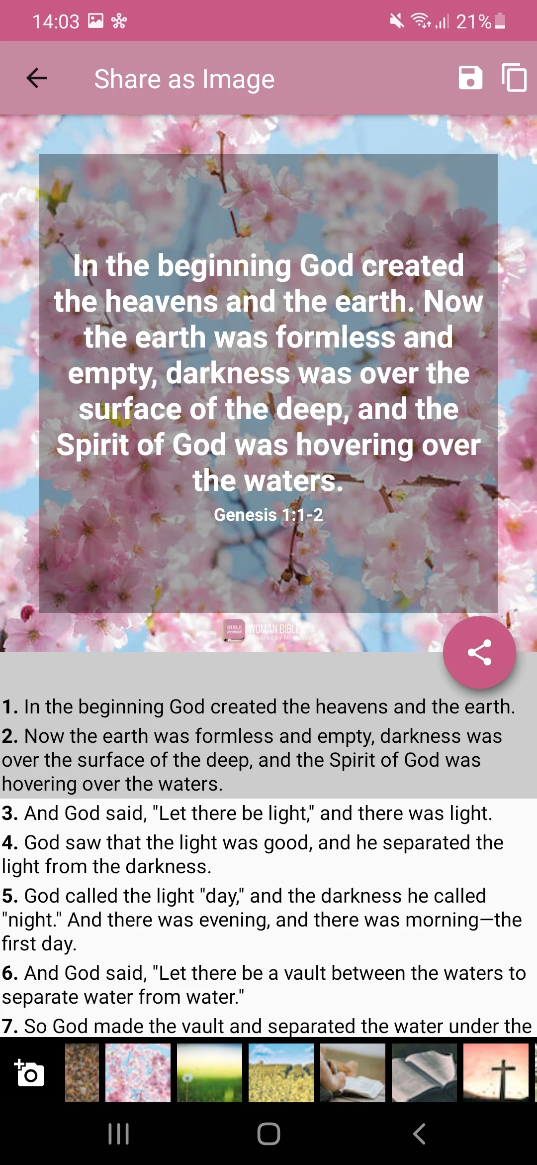 Woman Bible screenshot