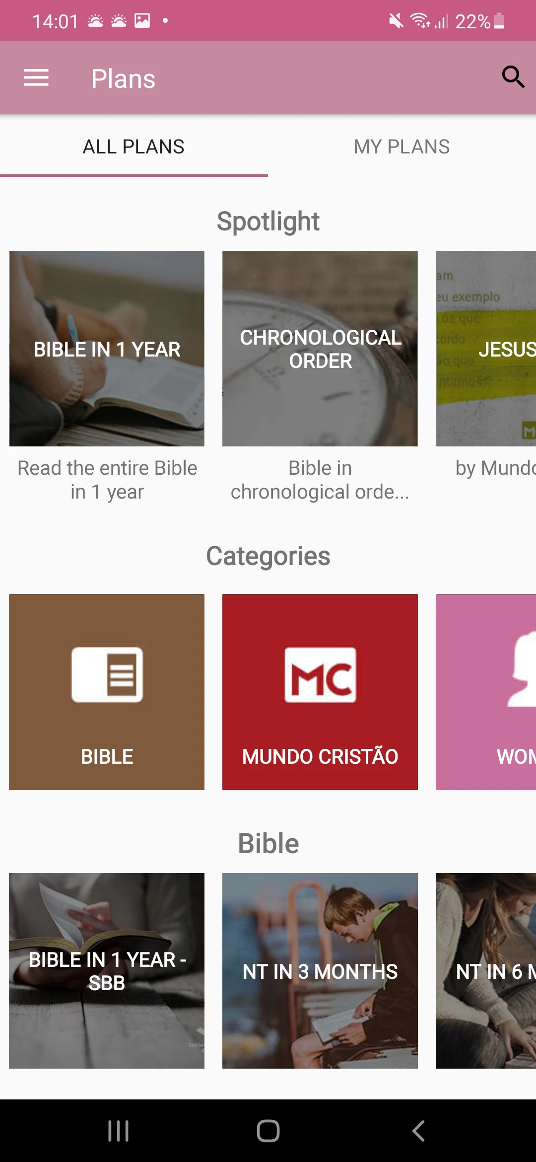 Woman Bible screenshot